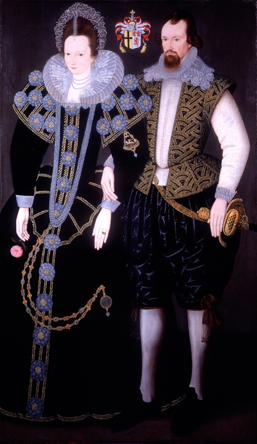 Unknown Artist, English - Sir Reginald And Lady Dorothy Mohun, c.1603